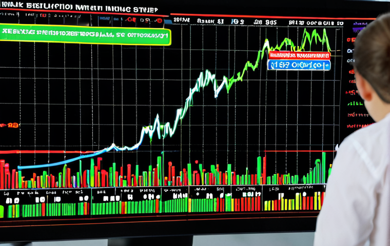 **Image Prompt:** A rollercoaster track sharply dropping, symbolizing the emotional ups and downs of investing, with a stressed investor figure in the cart. In the background, subtle charts and graphs reflect market volatility. Loss Aversion concept.